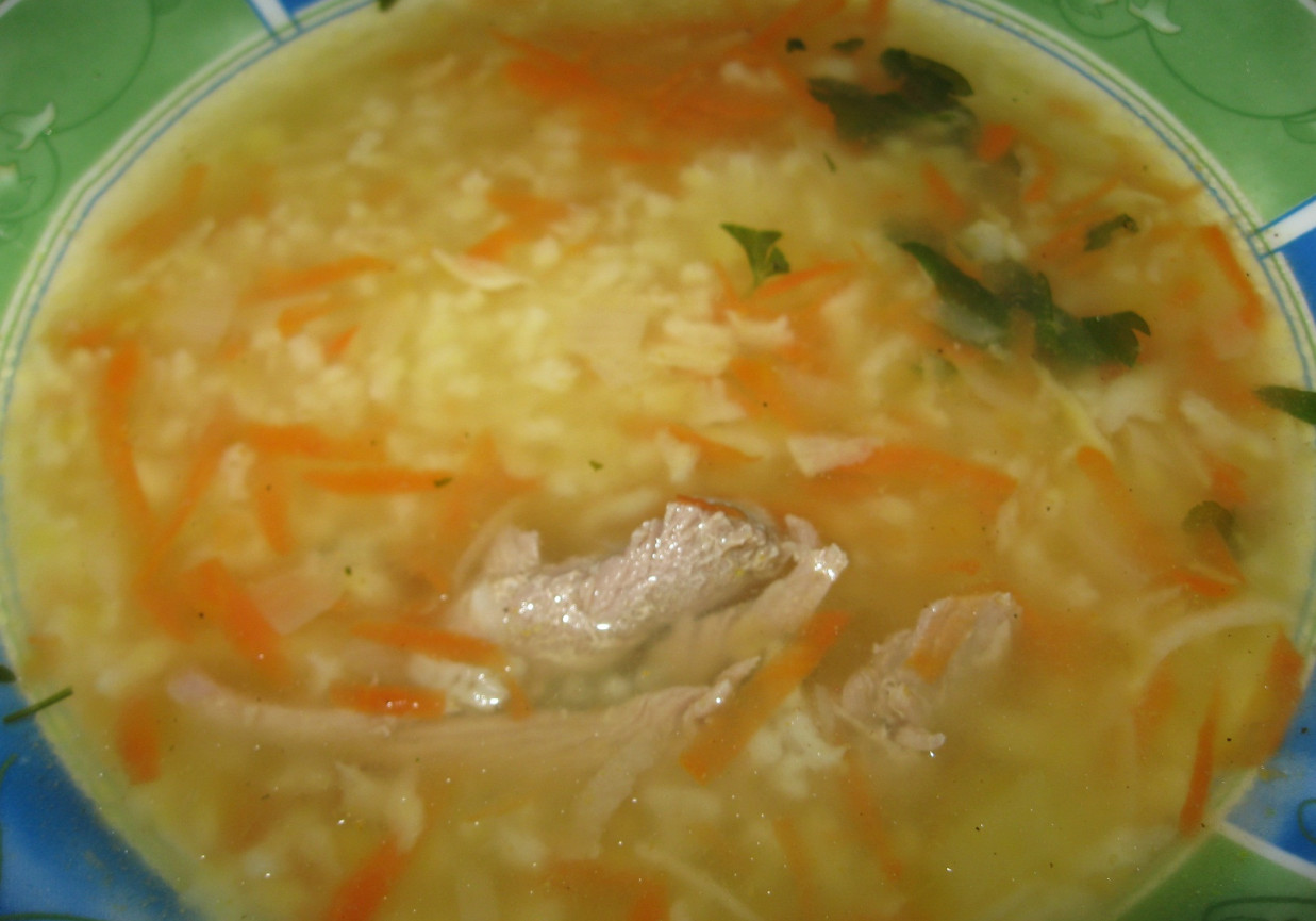 zupa ryżowa foto