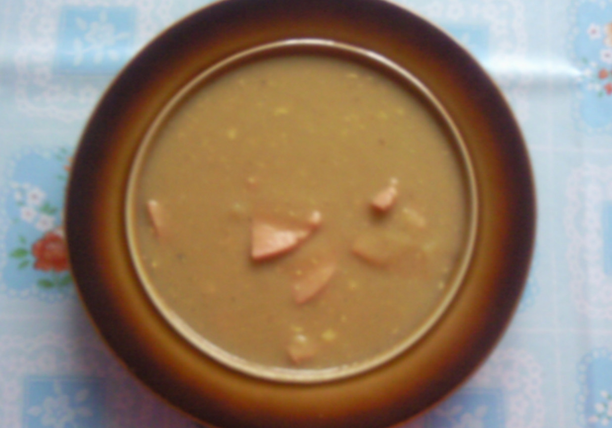 Zupa selerowa z serem żółtym foto