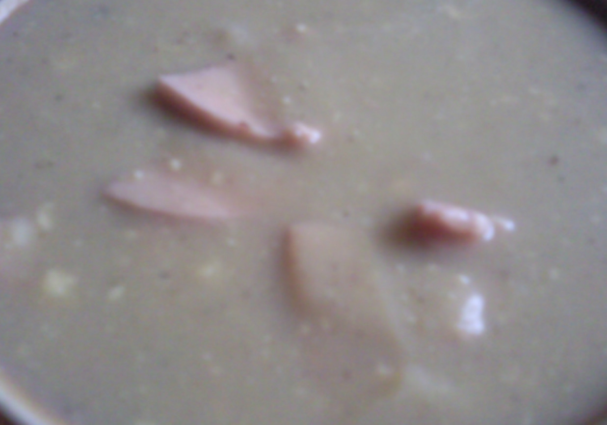 Zupa selerowa z serem żółtym foto