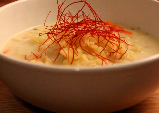 Fotografia przedstawiająca Zupa serowa z chili
