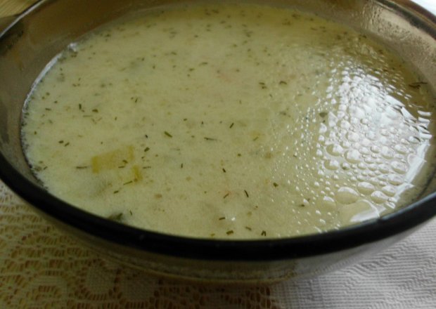 Fotografia przedstawiająca zupa serowa