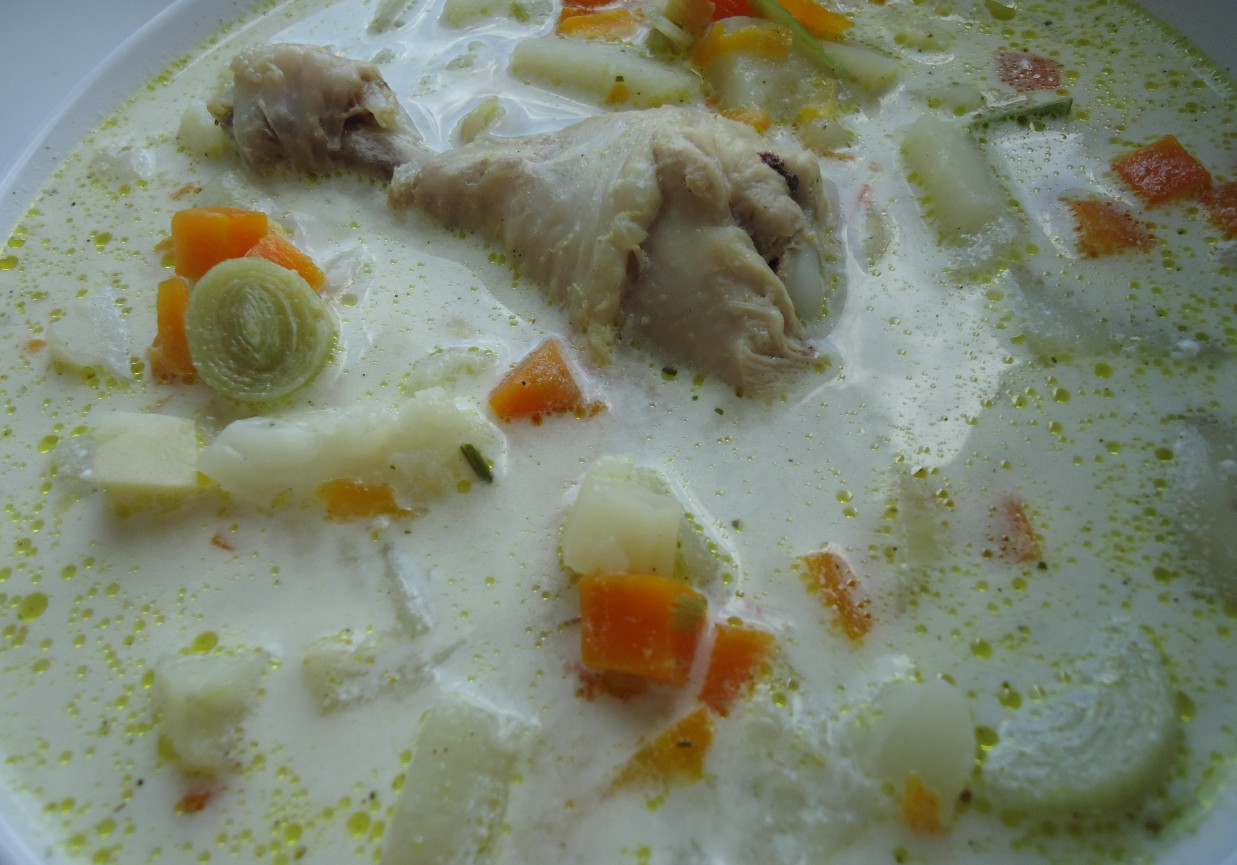Zupa serowo-jarzynowa foto