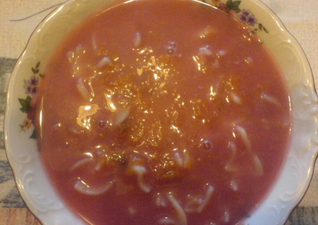 Fotografia przedstawiająca zupa śliwkowa