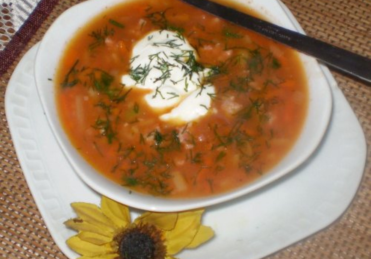 Zupa śmieciuszka pomidorowa Niani : foto