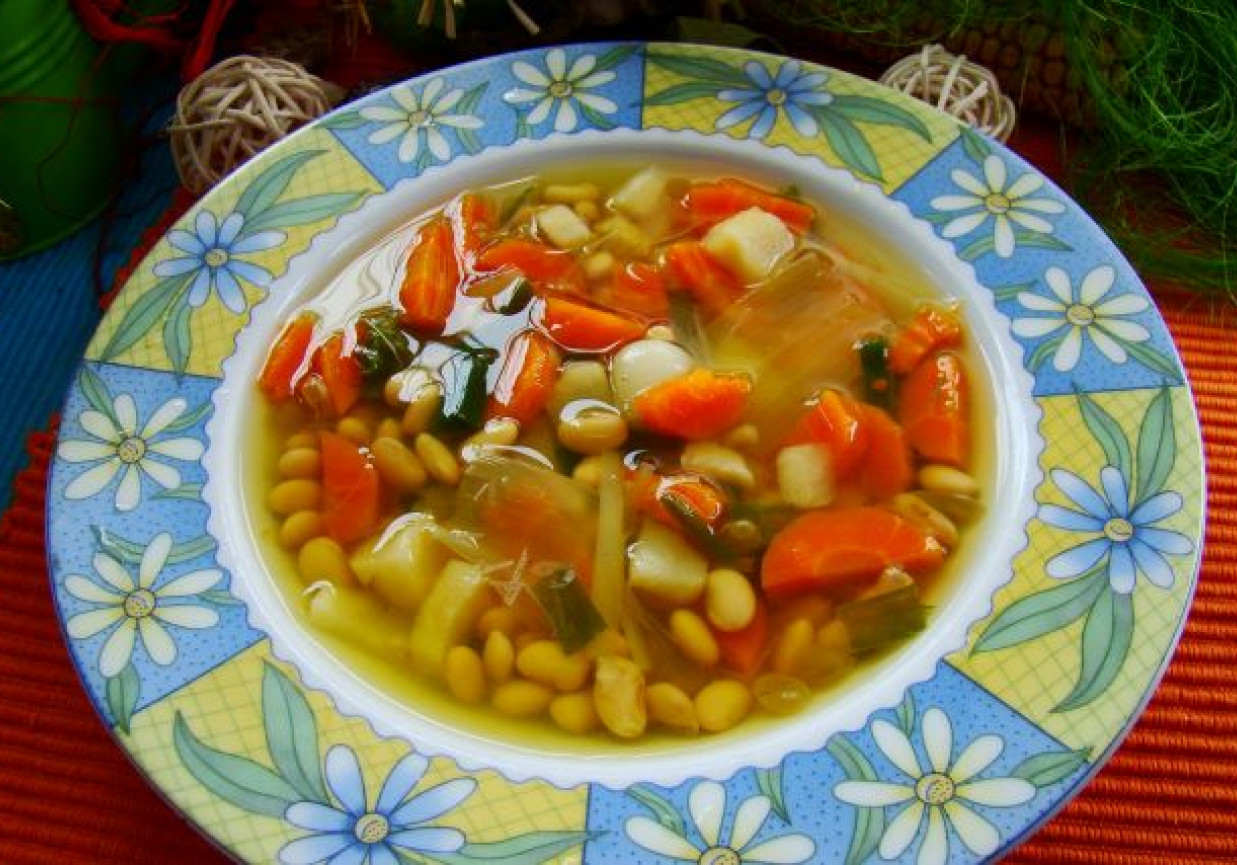 Zupa sojowa foto