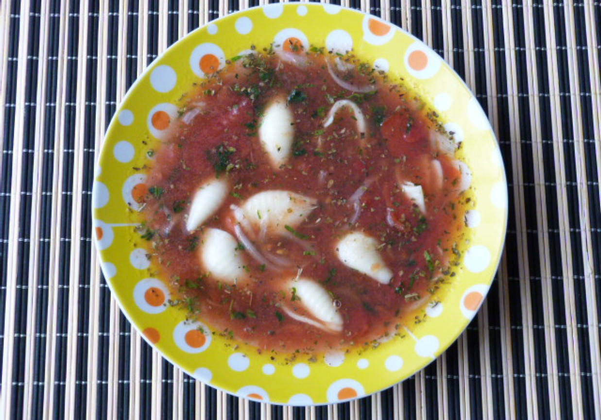Zupa śródziemnomorska foto