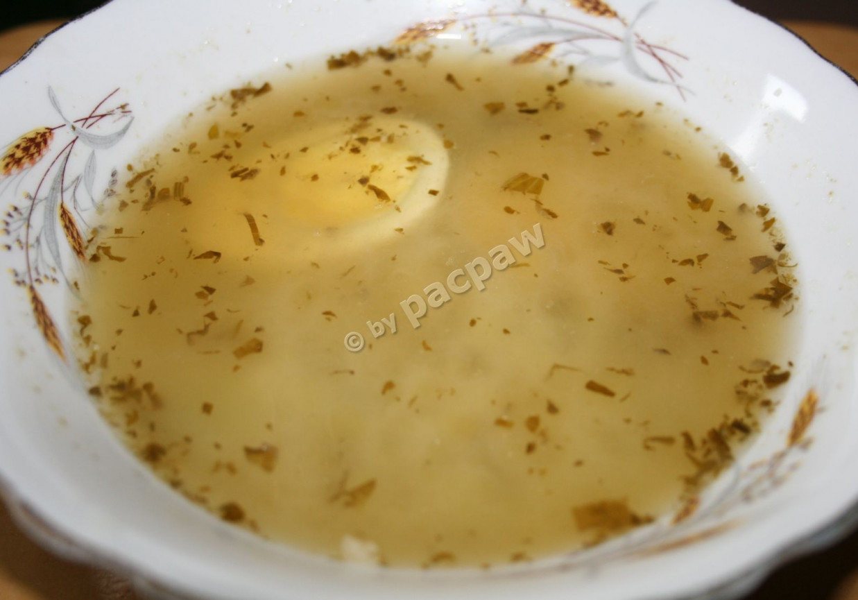 Zupa szczawiona mięsna foto