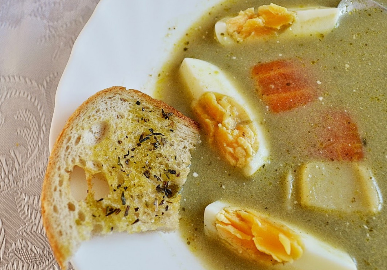 Zupa szczawiowa według przepisu Magdy Gessler foto