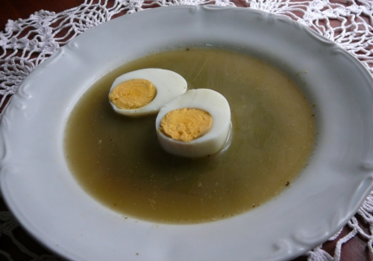Zupa szczawiowa z miętą foto