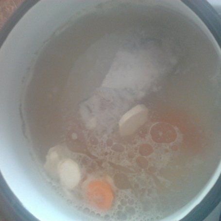 Krok 1 - Zupa szczawiowa z ryżem i jajkiem foto