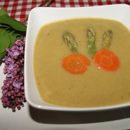 Krok 3 - ZUPA SZPARAGOWA KREM foto
