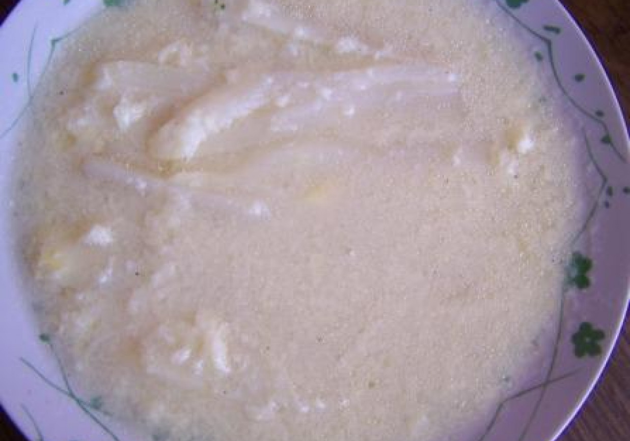 Zupa szparagowa z kluseczkami foto