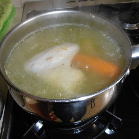 Krok 1 - Zupa szparagowo-porowa foto