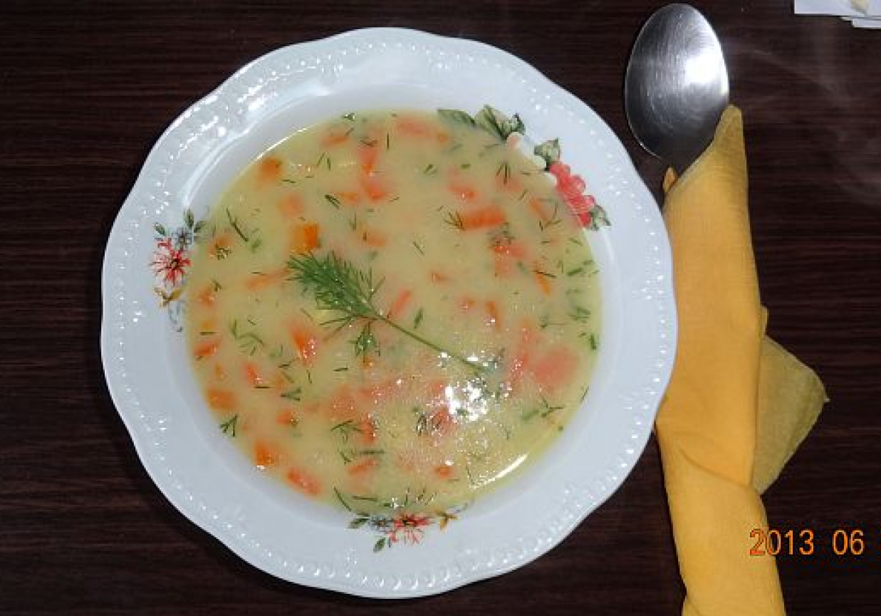Zupa szparagowo-marchewkowa foto