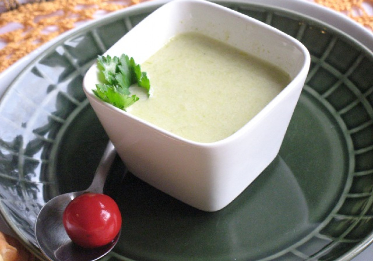 Zupa - szybki krem z porów foto