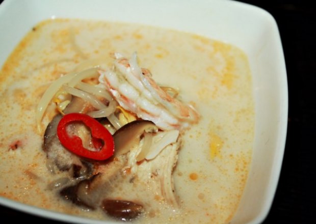 Fotografia przedstawiająca Zupa tajska