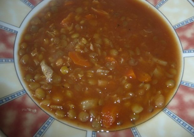 Fotografia przedstawiająca zupa tomato - onion
