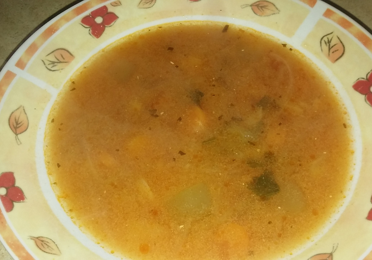 Zupa warzywna - buraczkowa foto