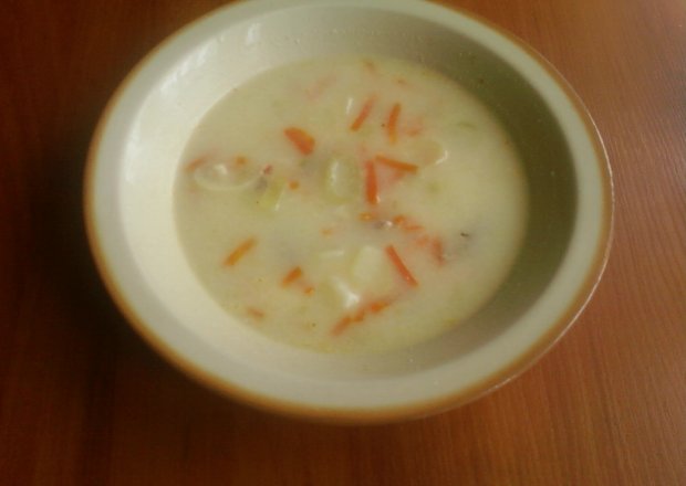 Fotografia przedstawiająca zupa warzywna na kościach