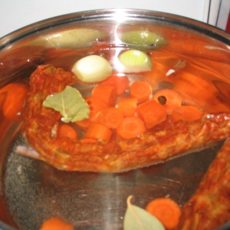 Krok 1 - zupa warzywna z pulpetami foto