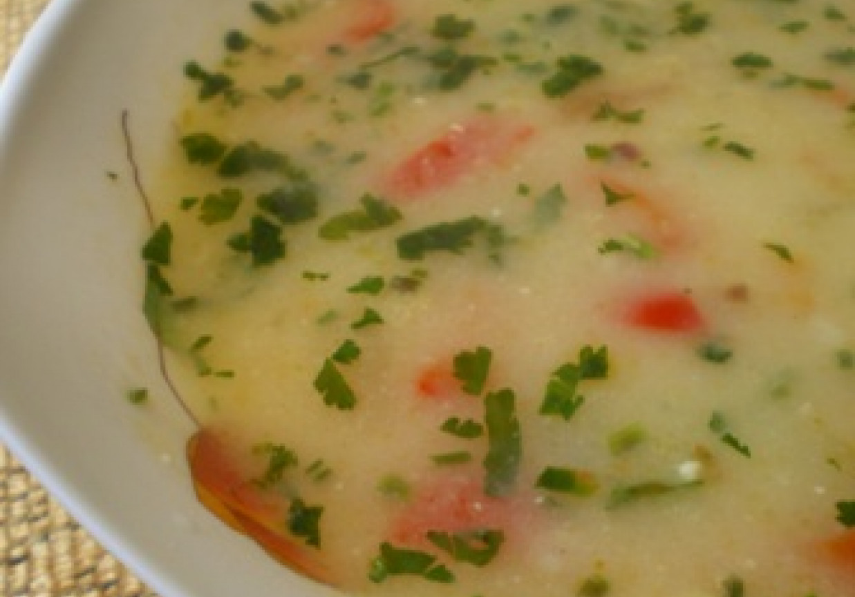 Zupa warzywna z ryżem foto