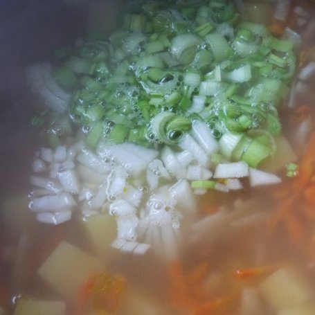 Krok 3 - Zupa warzywna z soczewicą foto
