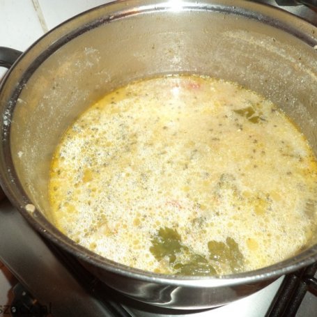 Krok 4 - zupa warzywny mix z kaszą foto