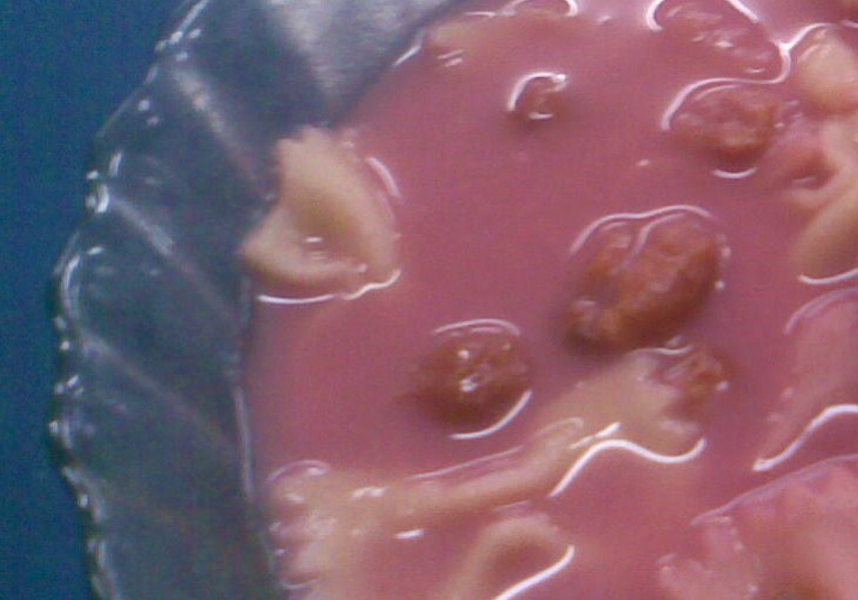 Zupa wiśniowa z makaronem foto