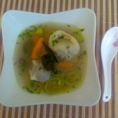 Krok 3 - Zupa Won Ton foto