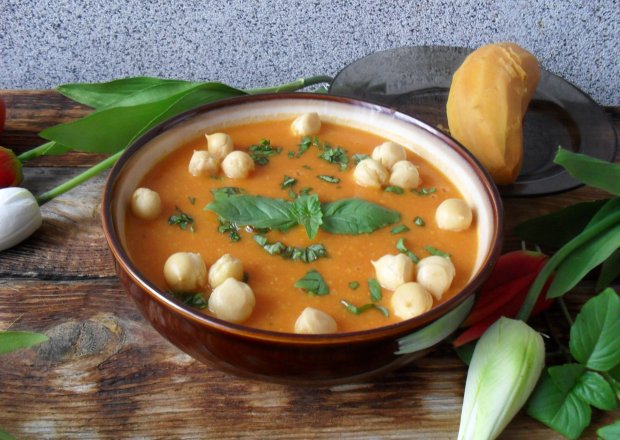 Fotografia przedstawiająca Zupa z batatów