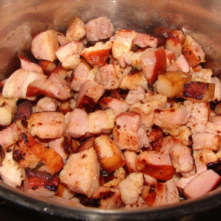 Krok 4 - Zupa z boczkiem i kolorowymi paprykami foto