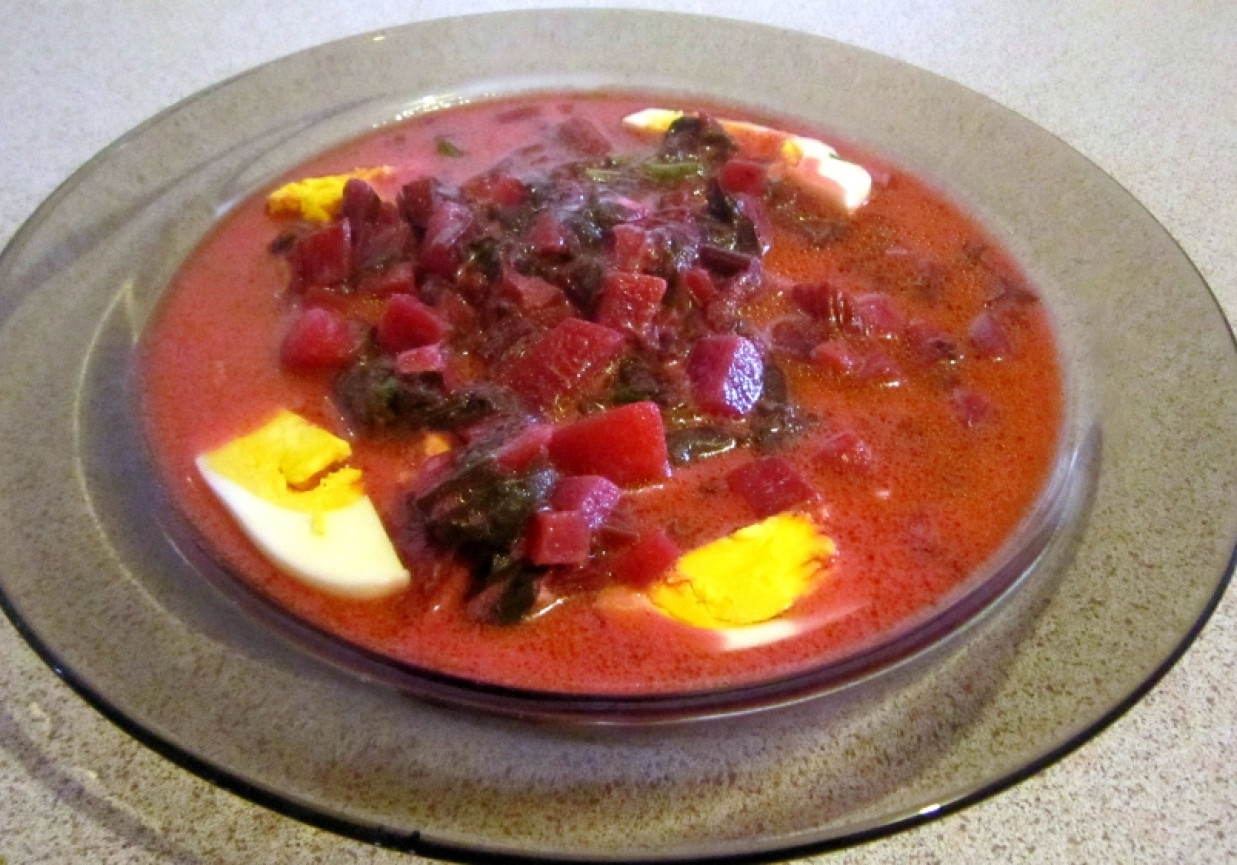 Zupa z botwinki foto