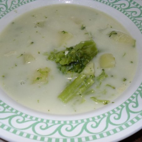 Krok 4 - Zupa z brokułami foto