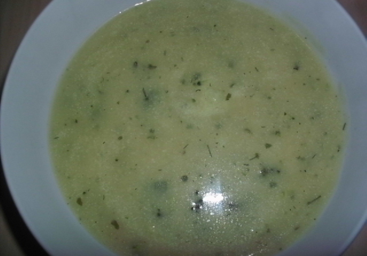 Zupa z brokułem foto