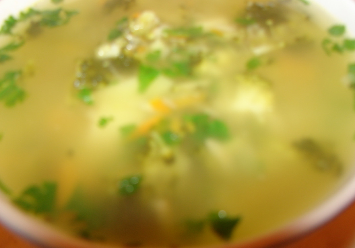 Zupa z brokułem foto