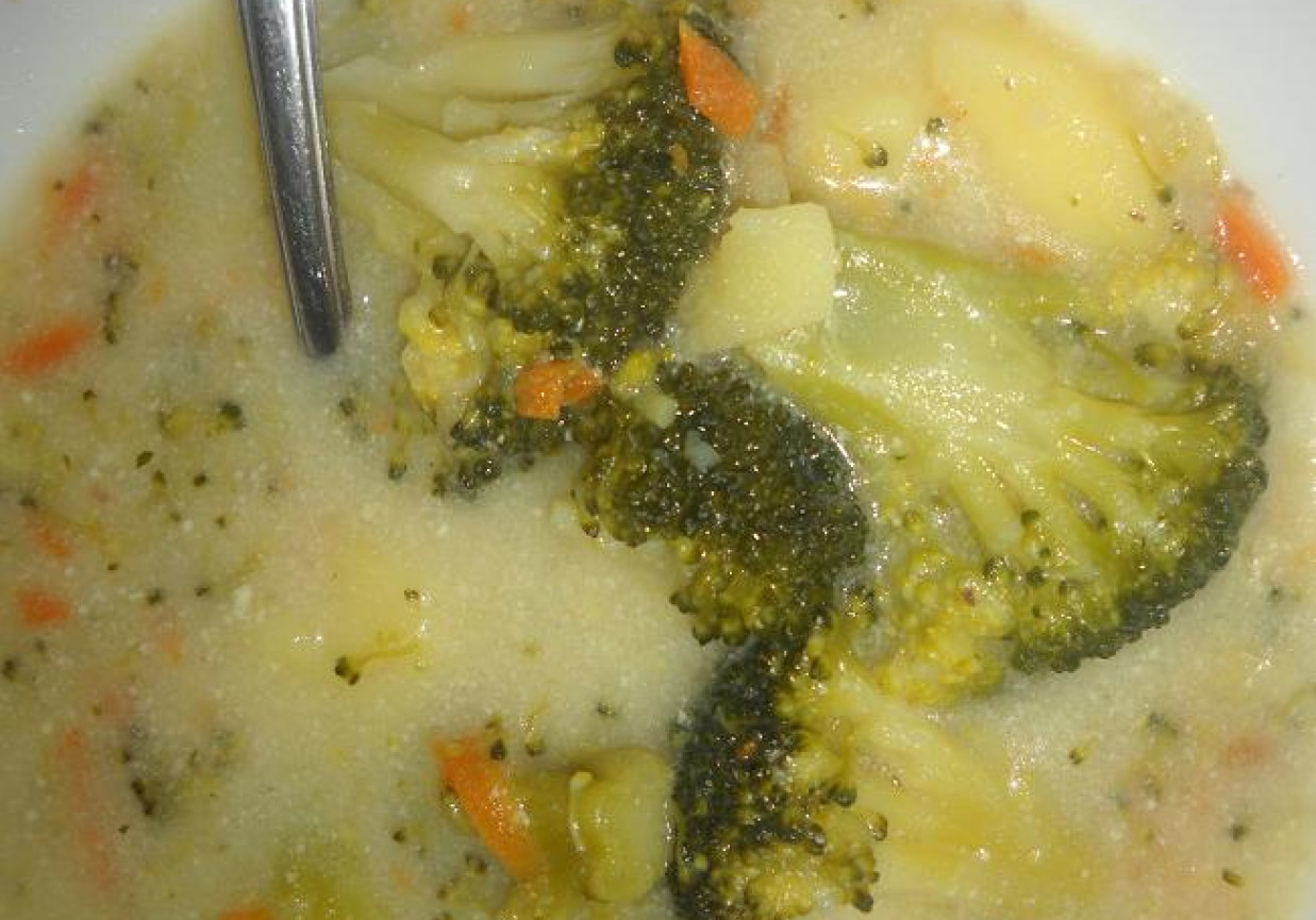 Zupa z brokułów dla dziecka foto