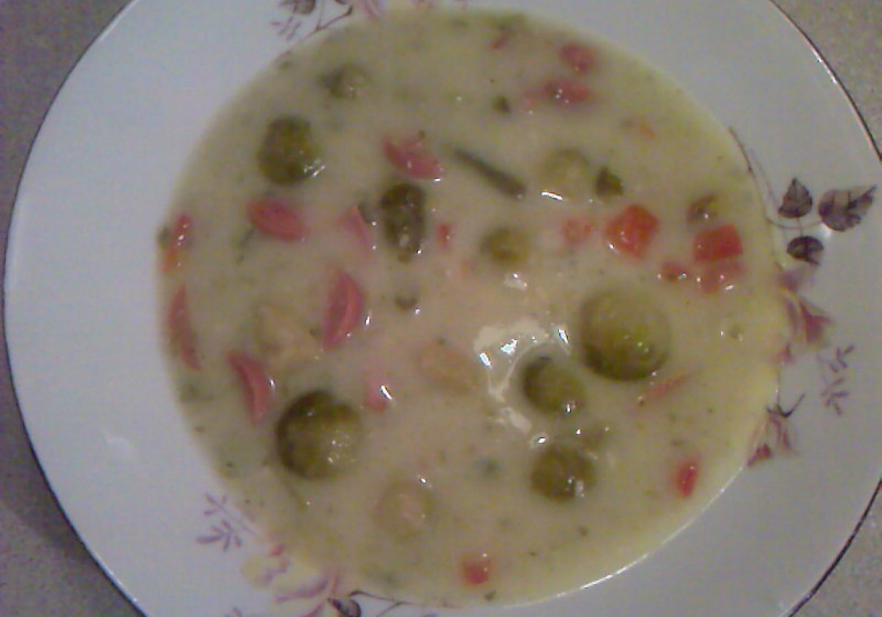 Zupa z brukselki "Ratyński" foto