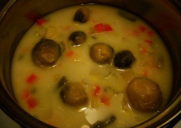 Fotografia przedstawiająca Zupa z brukselki