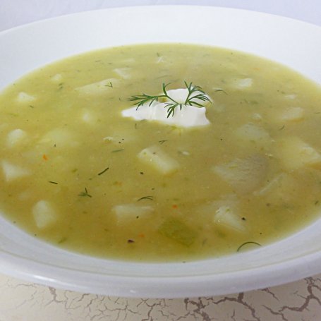 Krok 4 - Zupa z cukinii foto
