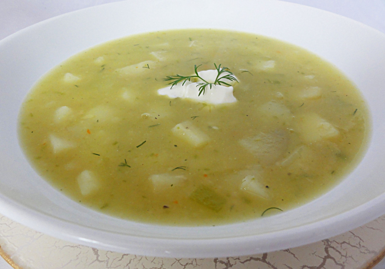 Zupa z cukinii foto