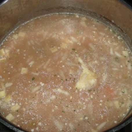 Krok 4 - Zupa  z czerwoną fasolą foto