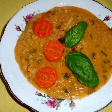 Krok 9 - Zupa z czerwoną soczewicą i pomidorami foto