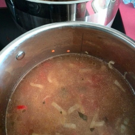 Krok 3 - Zupa z czerwonej soczewicy i chili foto