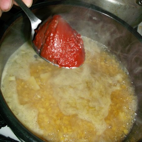 Krok 2 - Zupa  z czerwonej soczewicy foto