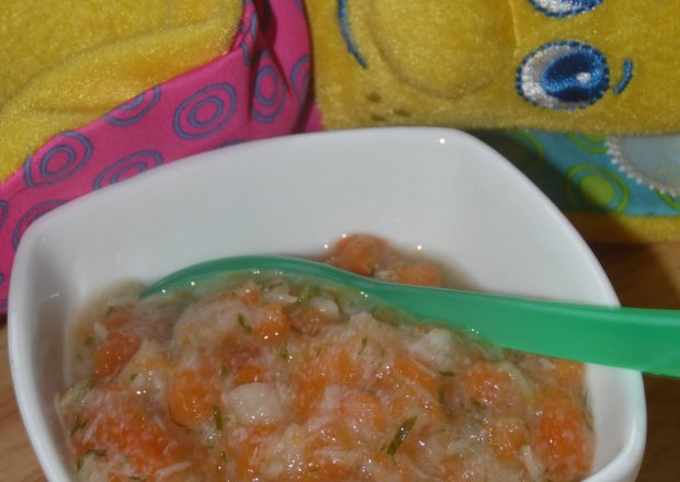Fotografia przedstawiająca Zupa z dorsza dla maluszka