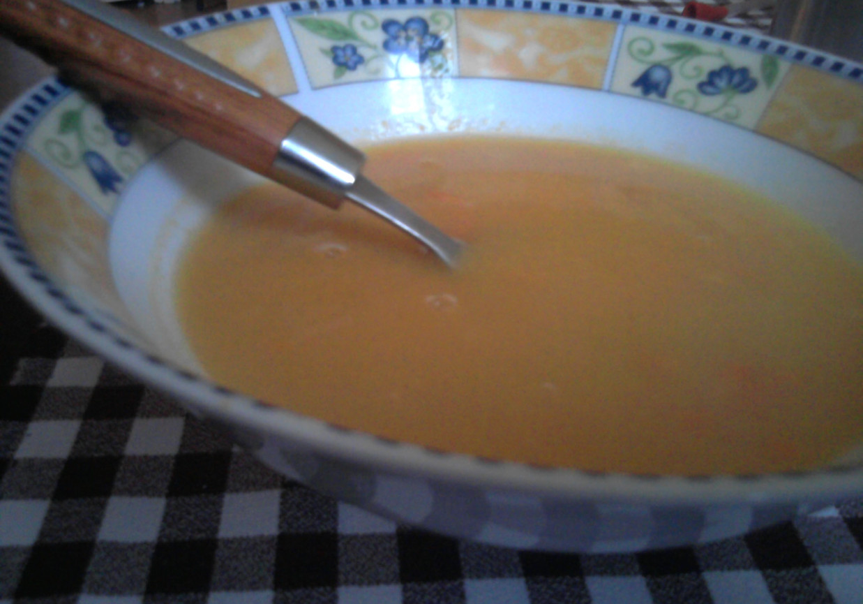 Zupa z dyni mrożonej foto