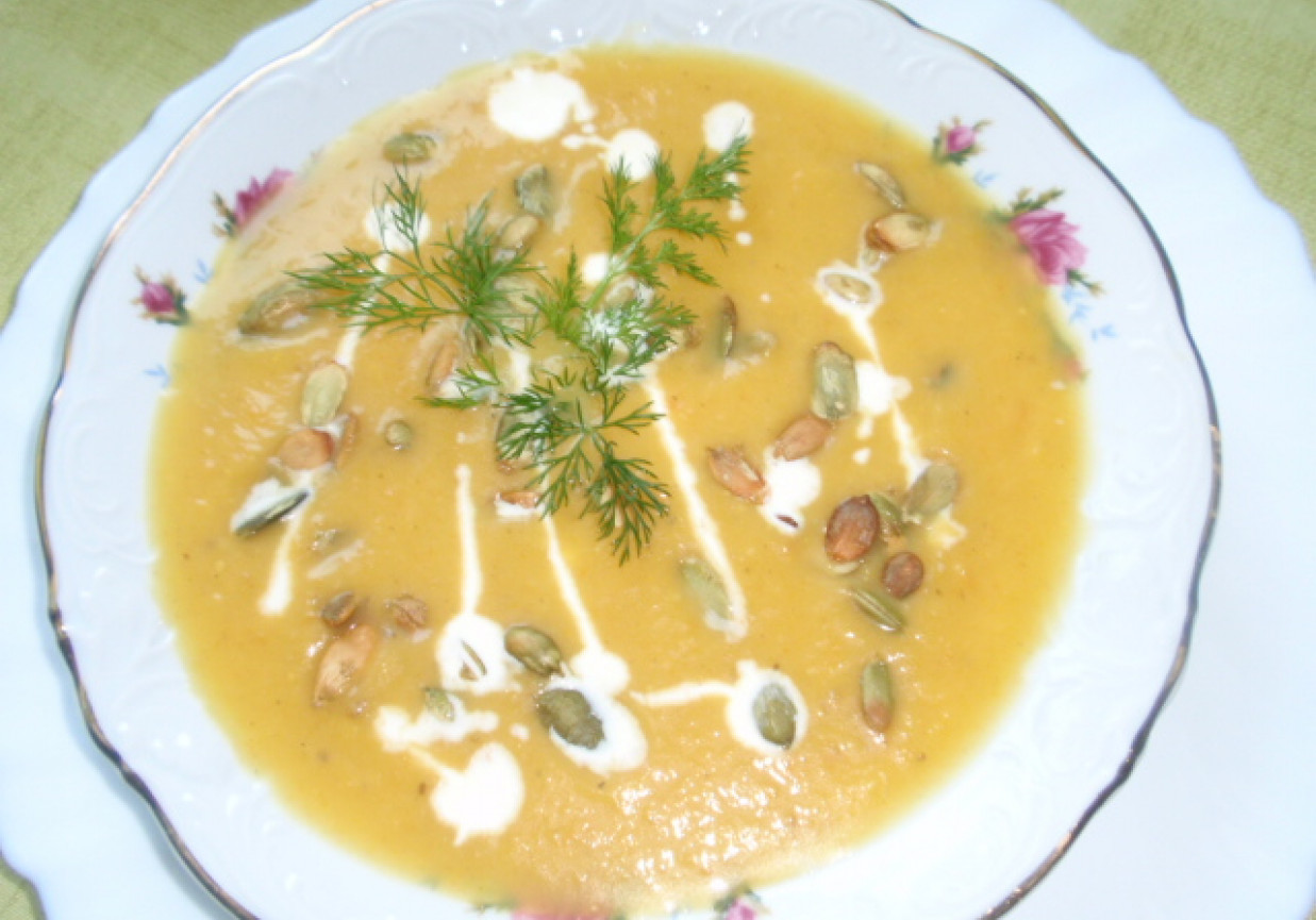 Zupa  z dyni według Gosi foto