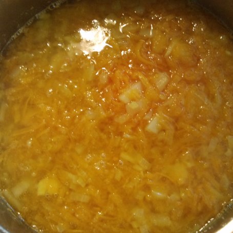 Krok 4 - Zupa z dyni z pomarańczą foto