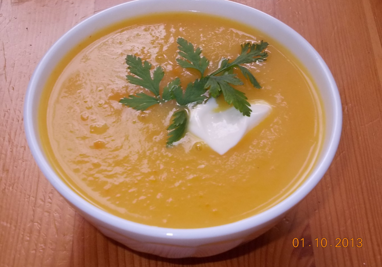 Zupa z dyni foto