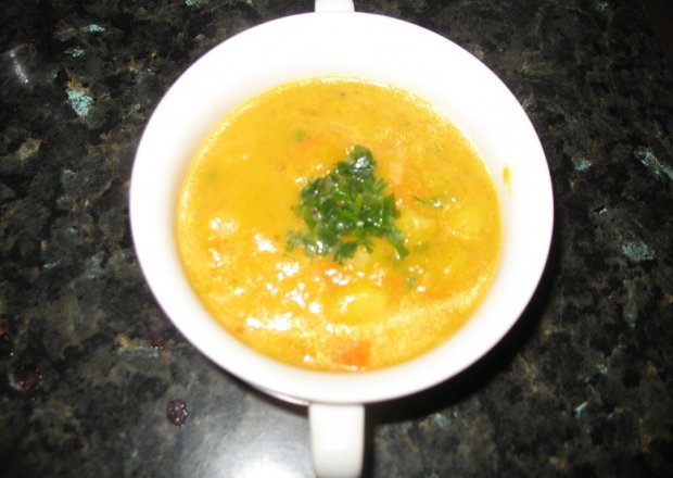 Fotografia przedstawiająca Zupa z dynii